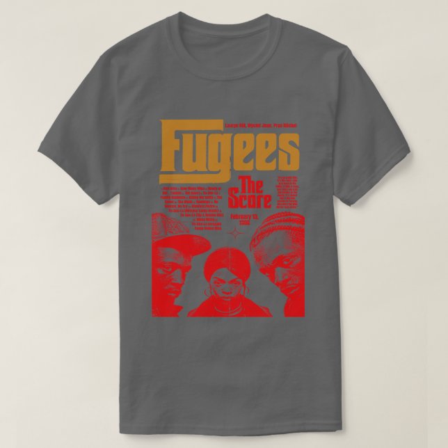 Vintage Fugees T-Shirt (Design vorne)