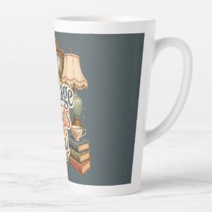 Vintage-Funde Cottagecore-Schätze Blau Milchtasse