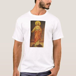 Vintage Fünfzigerjahre heiliges Herz von Jesus T-Shirt