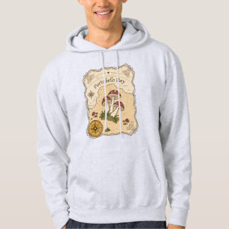 Vintage Fungi Fantasy Map Shirt - Reise durch