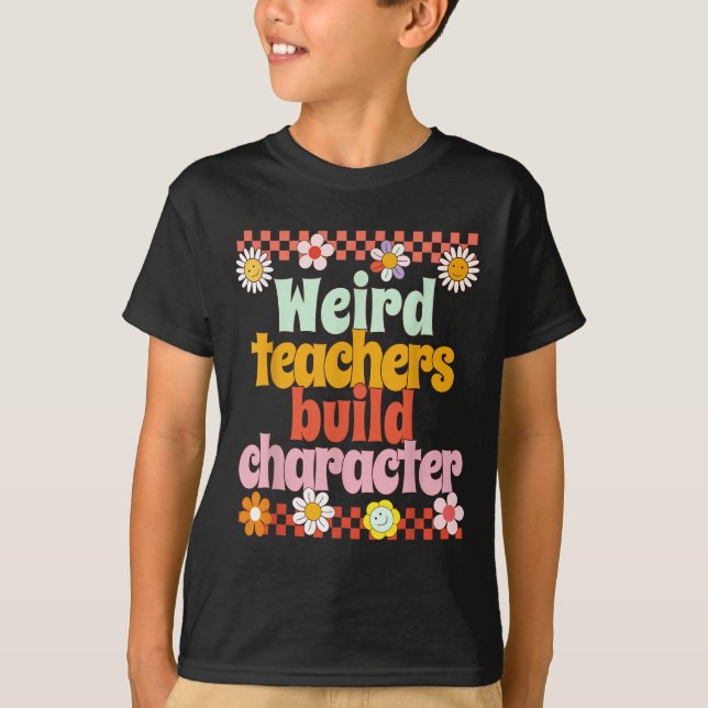 Vintage Funny Retro Motivational Teacher Retro  T-Shirt (Vorderseite)
