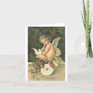 Vintage für meinen Valentinstag Feiertagskarte