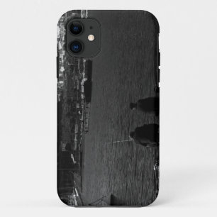 Vintage Fürstentum Monaco Fischerhafen Case-Mate iPhone Hülle