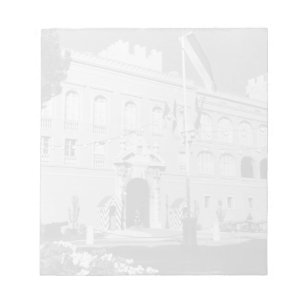 Vintage Fürstentum Monaco fürstlicher Palast 1970 Notizblock