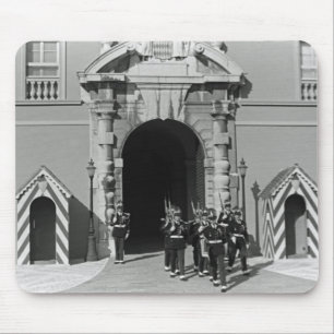Vintage Fürstentum Monaco fürstlicher Palast Mousepad