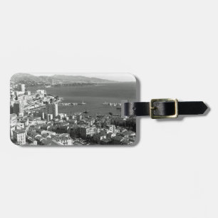 Vintage Fürstentum Monaco Monte Carlo Hafen Jigsa Gepäckanhänger