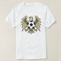 Vintage-Fußball-Adler-Wappen-Sportfan