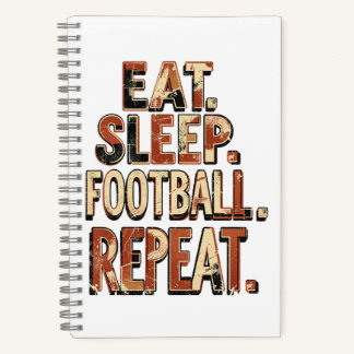 Vintage-Fußball-Fan-Design | Retro-Fußball-Grafik Notizbuch