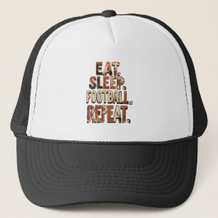 Vintage-Fußball-Fan-Design Retro-Fußball-Grafik Truckerkappe