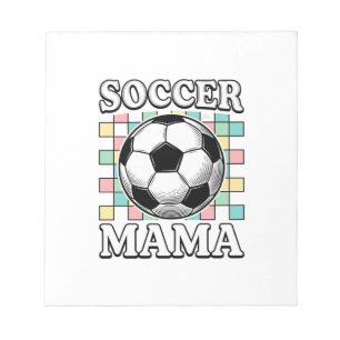 Vintage-Fußball-Mama-Gravur-Shirt-Design_1 Notizblock