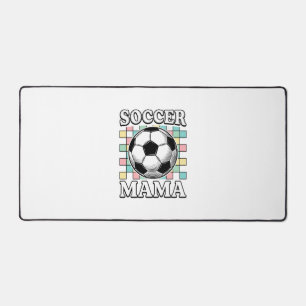 Vintage-Fußball-Mama-Gravur-Shirt-Design_1 Schreibtischunterlage