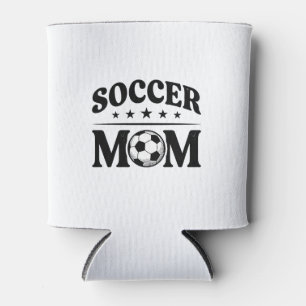 Vintage Fußball-Mama-Shirt Vektordesign_1 Dosenkühler