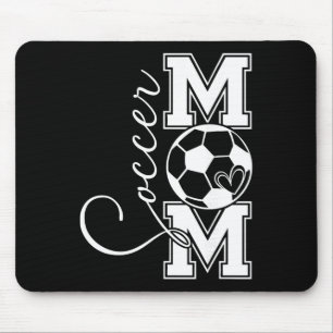 Vintage-Fußball-Mama-Stolz-Geschenk für Männer Fra Mousepad