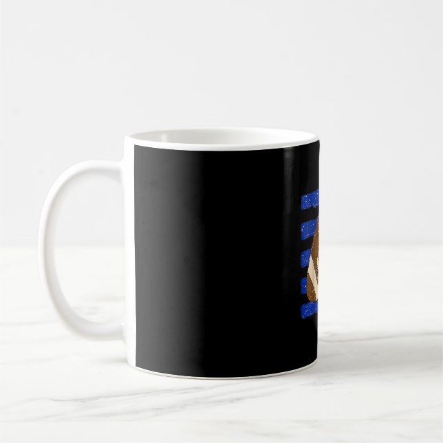 Vintage-Fußball-Saison-Spieltag Kaffeetasse (Links)