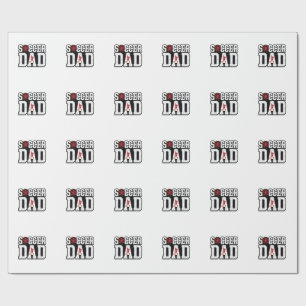 Vintage Fußball-Vater abgenutzte Sport-Typografie- Geschenkpapier