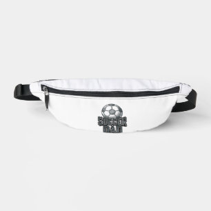 Vintage Fußball-Vater Fett Schrift T-Shirt Design_ Bauchtasche