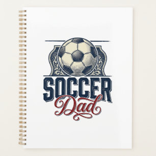 Vintage Fußball-Vater-Shirt-Design_1 Planer