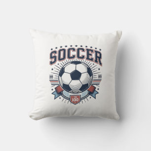 Vintage-Fußball-Wappen-Shirt-Design_1 Kissen
