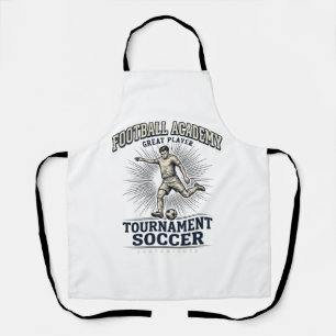 Vintage Fußballakademie-Turnier-Spielertrikot (2) Schürze
