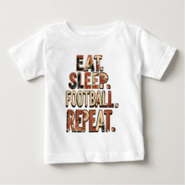 Vintage-Fußballfan-Design | Retro-Fußballgrafik Baby T-shirt