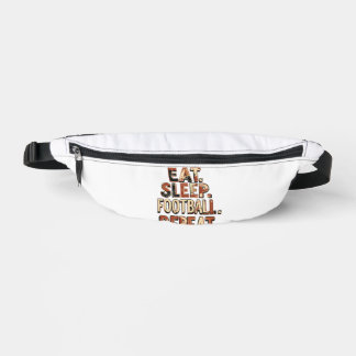 Vintage-Fußballfan-Design | Retro-Fußballgrafik Bauchtasche