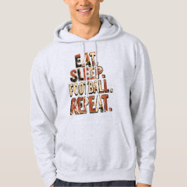 Vintage-Fußballfan-Design | Retro-Fußballgrafik Hoodie