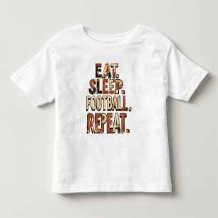 Vintage-Fußballfan-Design Retro-Fußballgrafik Kleinkind T-shirt