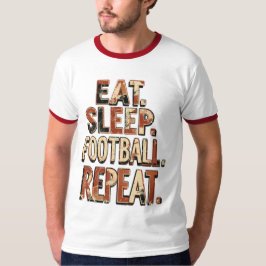 Vintage-Fußballfan-Design | Retro-Fußballgrafik T-Shirt