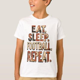 Vintage-Fußballfan-Design | Retro-Fußballgrafik T-Shirt