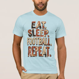 Vintage-Fußballfan-Design | Retro-Fußballgrafik T-Shirt