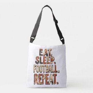 Vintage-Fußballfan-Design | Retro-Fußballgrafik Tragetaschen Mit Langen Trägern