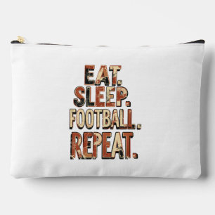 Vintage-Fußballfan-Design Retro-Fußballgrafik Zubehörtasche