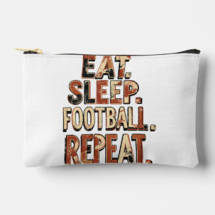 Vintage-Fußballfan-Design Retro-Fußballgrafik Zubehörtasche