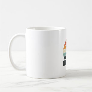 Vintage Futbol Ist Leben Fußballspieler-Shirt-Desi Kaffeetasse