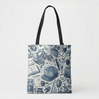 Vintage-Gadgets der 1960er-Jahre-Tasche