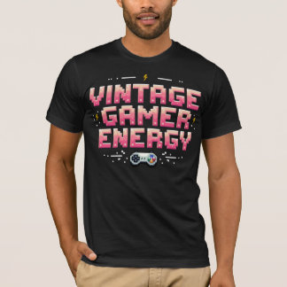 Vintage Gamer Energy T-Shirt