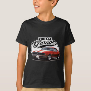 Vintage-Garagen-Muscle-Car T-Shirt