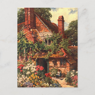 Vintage Garden Art Palmer, Harold Sutton Postkarte