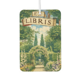 Vintage Garden Ex Libris Bookplate  Autolufterfrischer