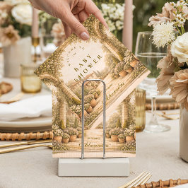 Vintage Garden Florals Baby Shower Serviette