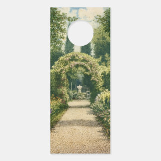 Vintage Garden Pathway  Türanhänger