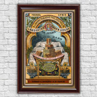 Vintage Garden Seeds Company Werbung