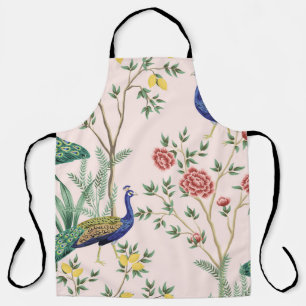 Vintage-Garten-Zitronenfruchtbaum, Pflanze, exotis Schürze