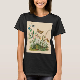 Vintage Garteninsekten, Schmetterlinge, Raupen T-Shirt