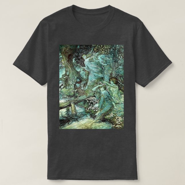 Vintage Gartenkernästhetik T-Shirt (Design vorne)