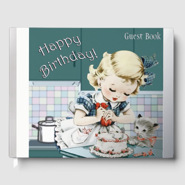 Vintage Gästebuch (Vorderseite)