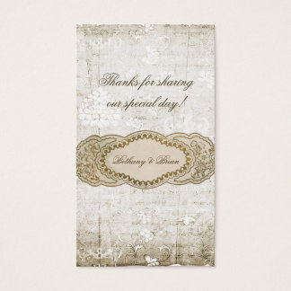 Vintage Gastgeschenk Hochzeit