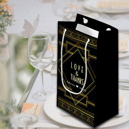 Vintage Gastgeschenk Hochzeit von Gatsby Kleine Geschenktüte