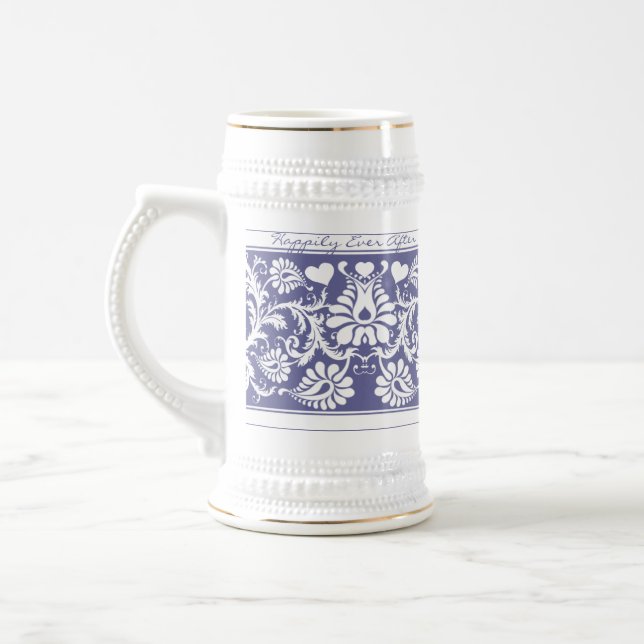 Vintage Gastgeschenke Hochzeiten Bierglas (Links)