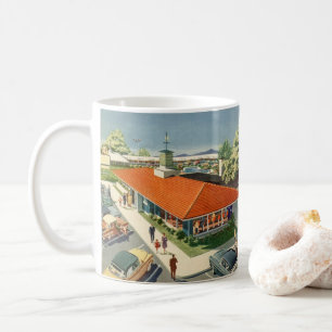 Vintage-Gastronomie, Familienrestaurant der 50er J Tasse